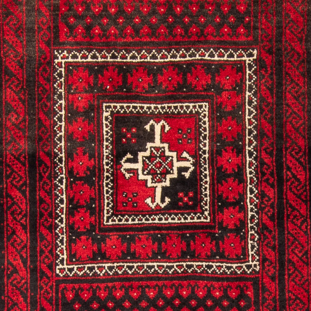 Belutsch Teppich - 237 x 125 cm - rot