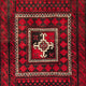 Belutsch Teppich - 237 x 125 cm - rot