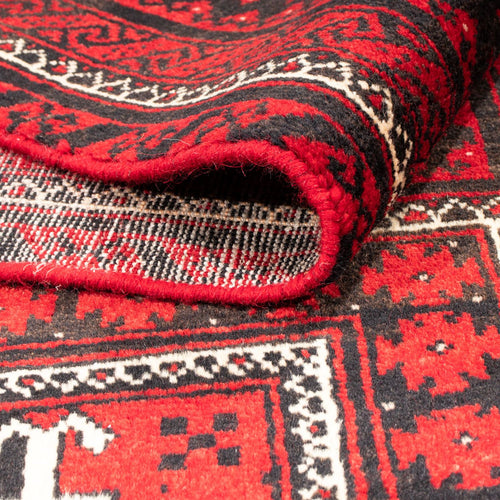 Belutsch Teppich - 237 x 125 cm - rot