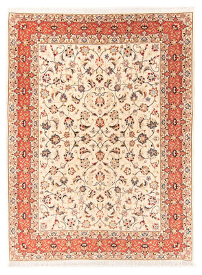 Perserteppich - Täbriz - Royal - 210 x 154 cm - creme