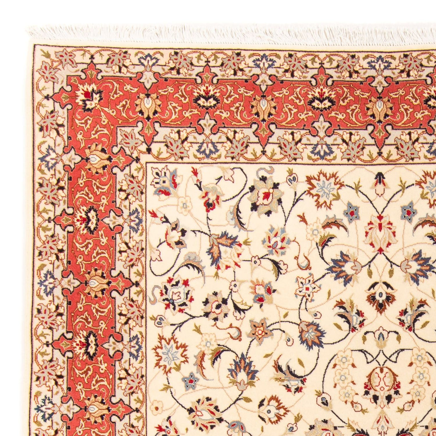 Täbriz - 50 Raj Teppich 210x154cm - Perserteppich
