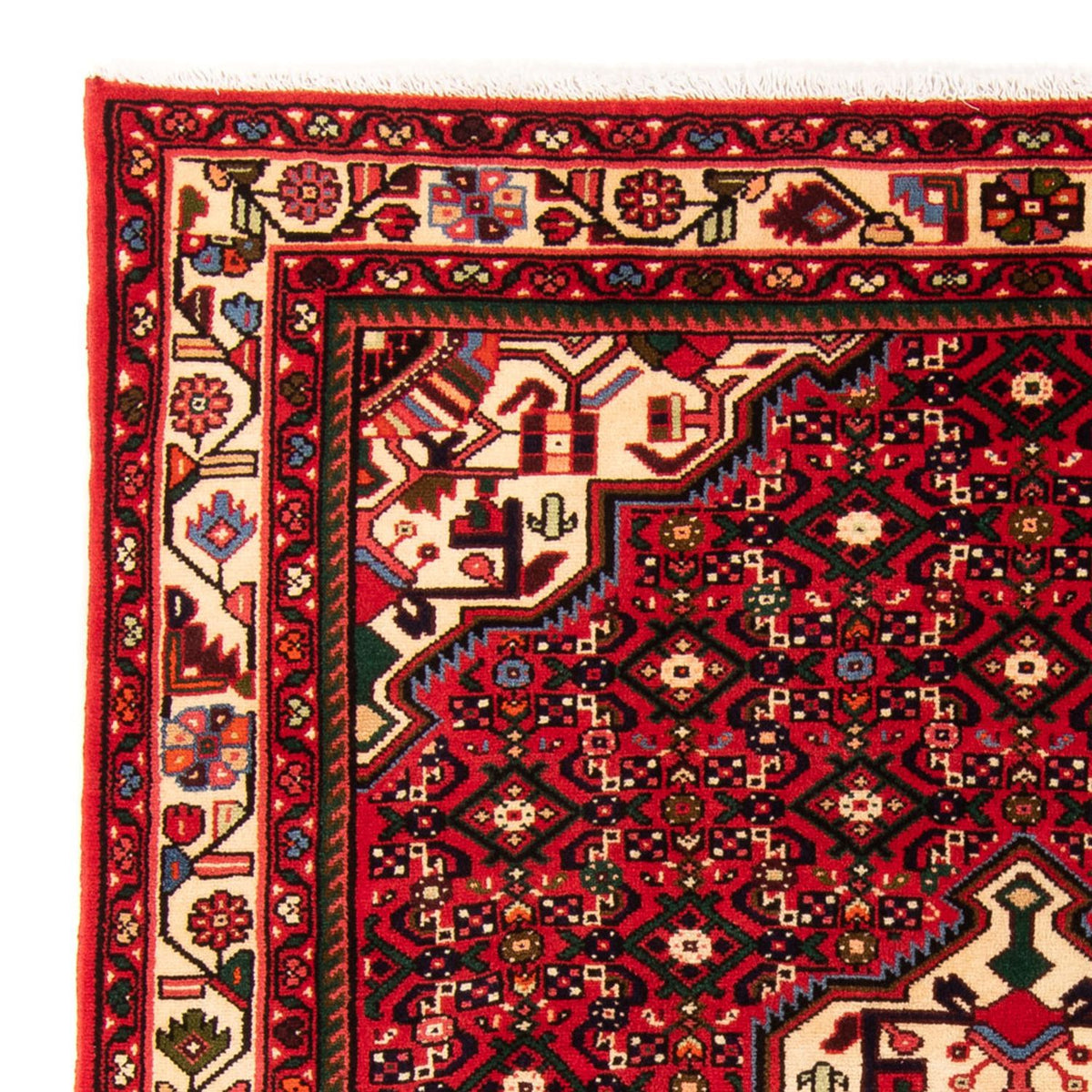 Perserteppich - Nomadic - 198 x 153 cm - rot