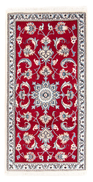 Perserteppich - Nain - 140 x 68 cm - rot