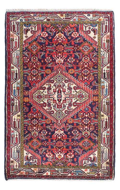 Perserteppich - Nomadic - 125 x 80 cm - dunkelblau
