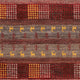 Gabbeh Teppich - Loribaft Perser - 128 x 84 cm - mehrfarbig