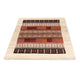 Gabbeh Teppich - Loribaft Perser - 128 x 84 cm - mehrfarbig