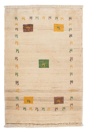 Gabbeh Teppich - Loribaft Perser - 123 x 85 cm - mehrfarbig