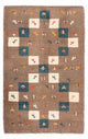 Gabbeh Persisch Teppich 139x82cm - Perserteppich Wollteppich