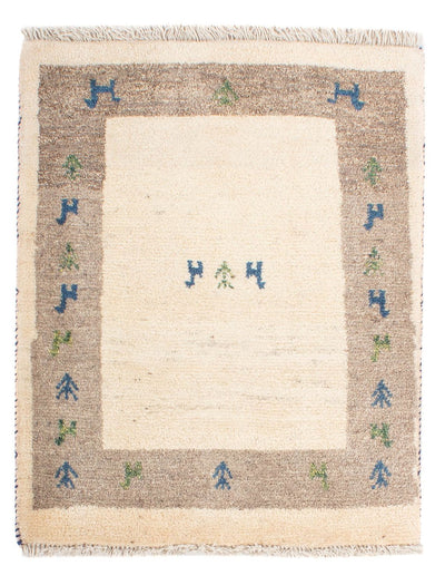 Gabbeh Persisch Teppich 65x90cm - Perserteppich Wollteppich