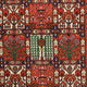 Perserteppich - Nomadic - 104 x 64 cm - mehrfarbig
