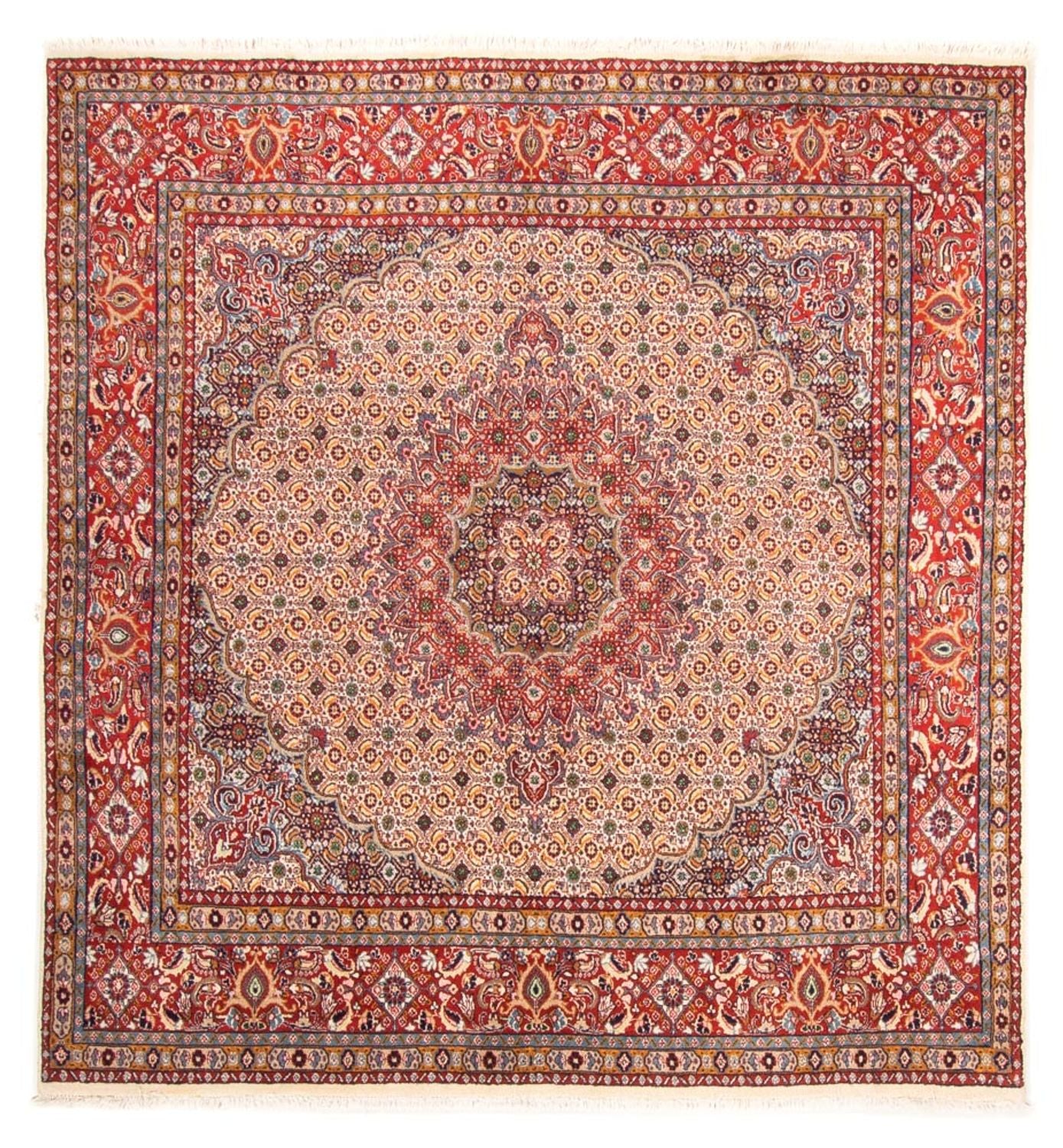 Perserteppich - Classic quadratisch  - 198 x 193 cm - beige