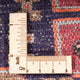 Läufer Perser - Nomadic - 385 x 85 cm - dunkelblau