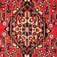 Perserteppich - Nomadic - 160 x 112 cm - rot