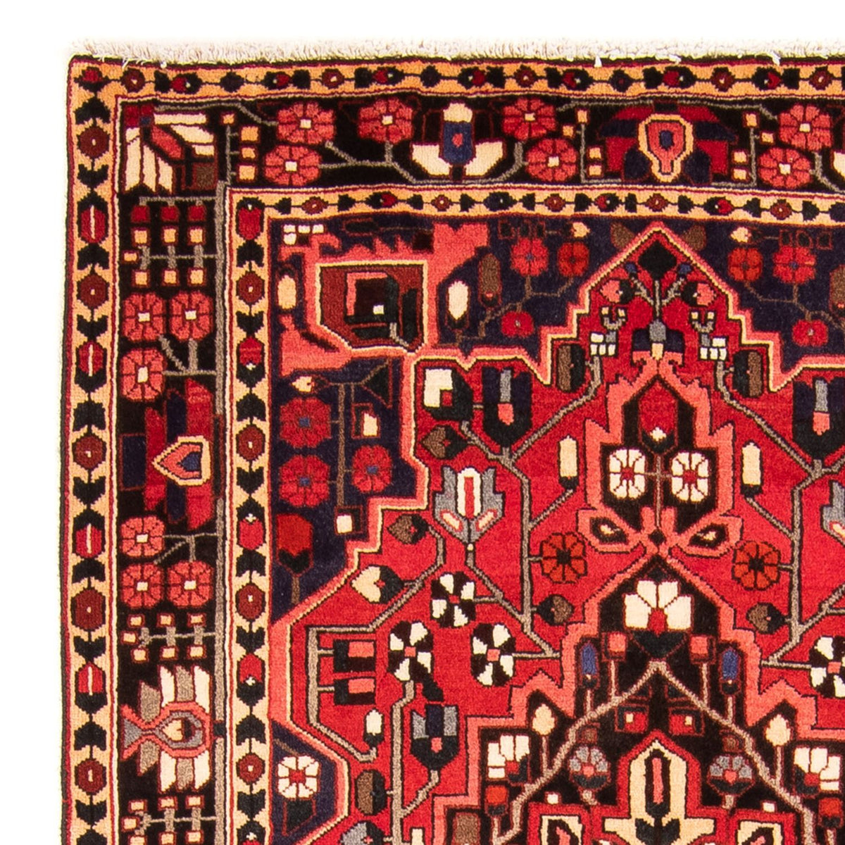 Perserteppich - Nomadic - 160 x 112 cm - rot
