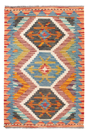 Kelim Teppich - Splash - 92 x 63 cm - mehrfarbig