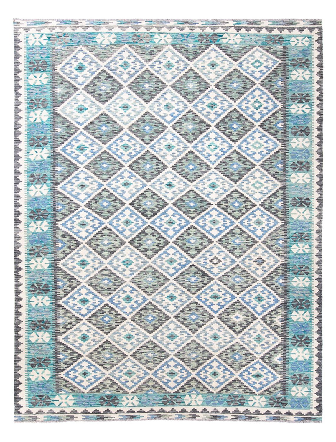 Kelim Teppich - Trendy - 292 x 220 cm - mehrfarbig