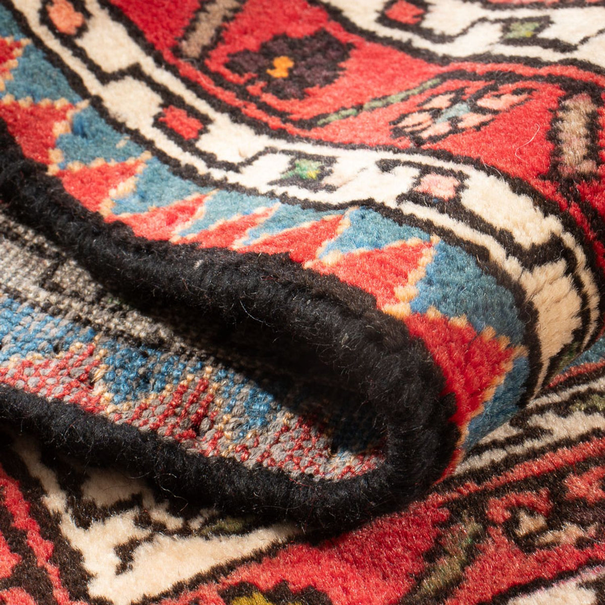 Perserteppich - Nomadic - 91 x 62 cm - rot