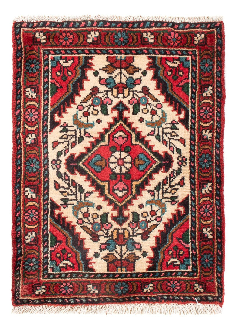 Perserteppich - Nomadic - 62 x 47 cm - creme