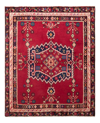 Perserteppich - Nomadic - 150 x 121 cm - rot