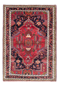 Perserteppich - Nomadic - 184 x 117 cm - rot
