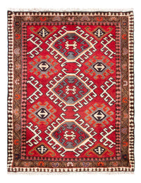 Turkaman Teppich - 89 x 67 cm - rot