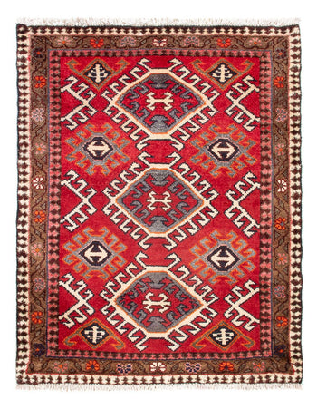 Turkaman Teppich - 89 x 67 cm - rot