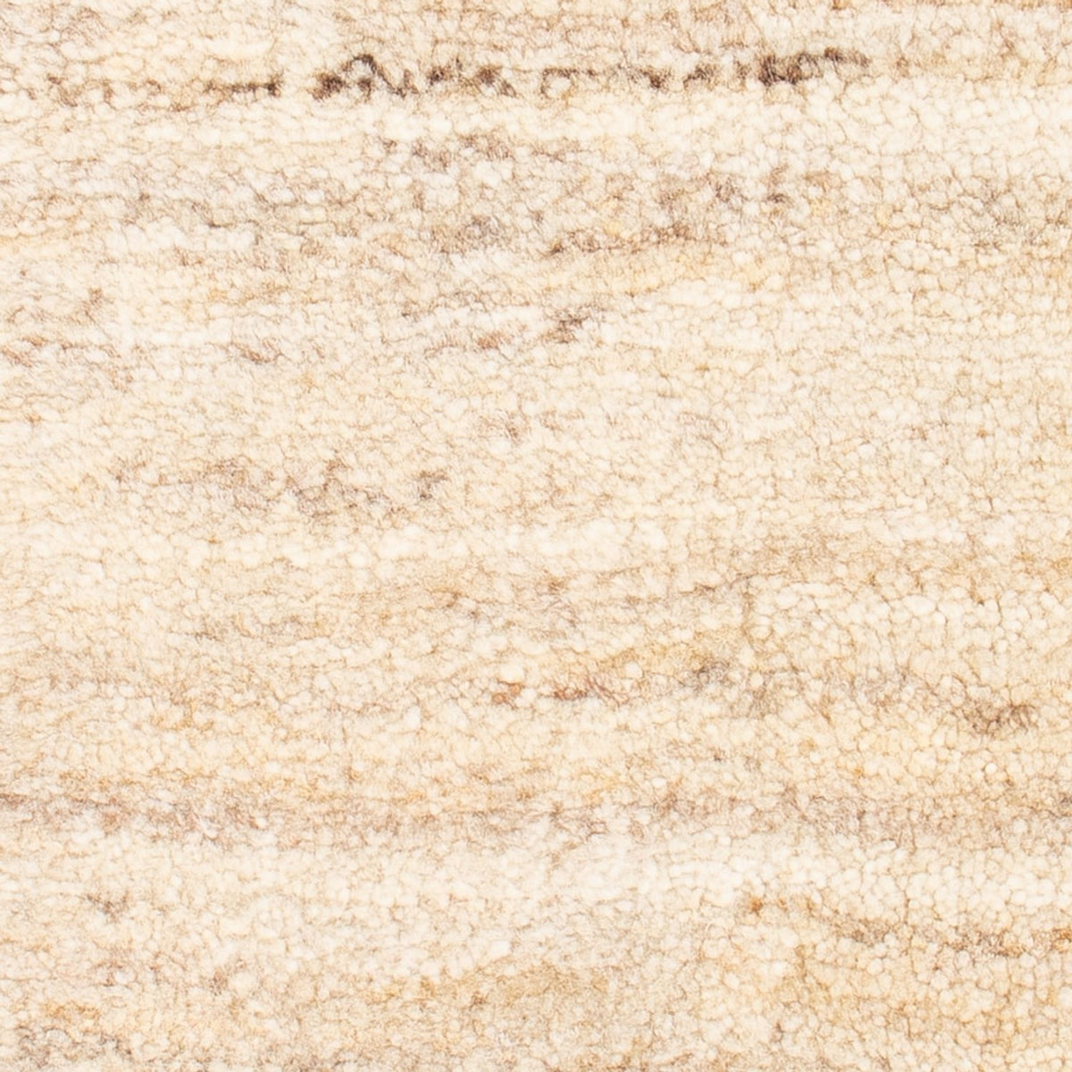 Gabbeh Teppich - Perser - 60 x 40 cm - hellbeige