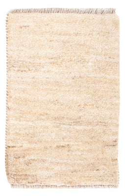 Gabbeh Teppich - Perser - 60 x 40 cm - hellbeige
