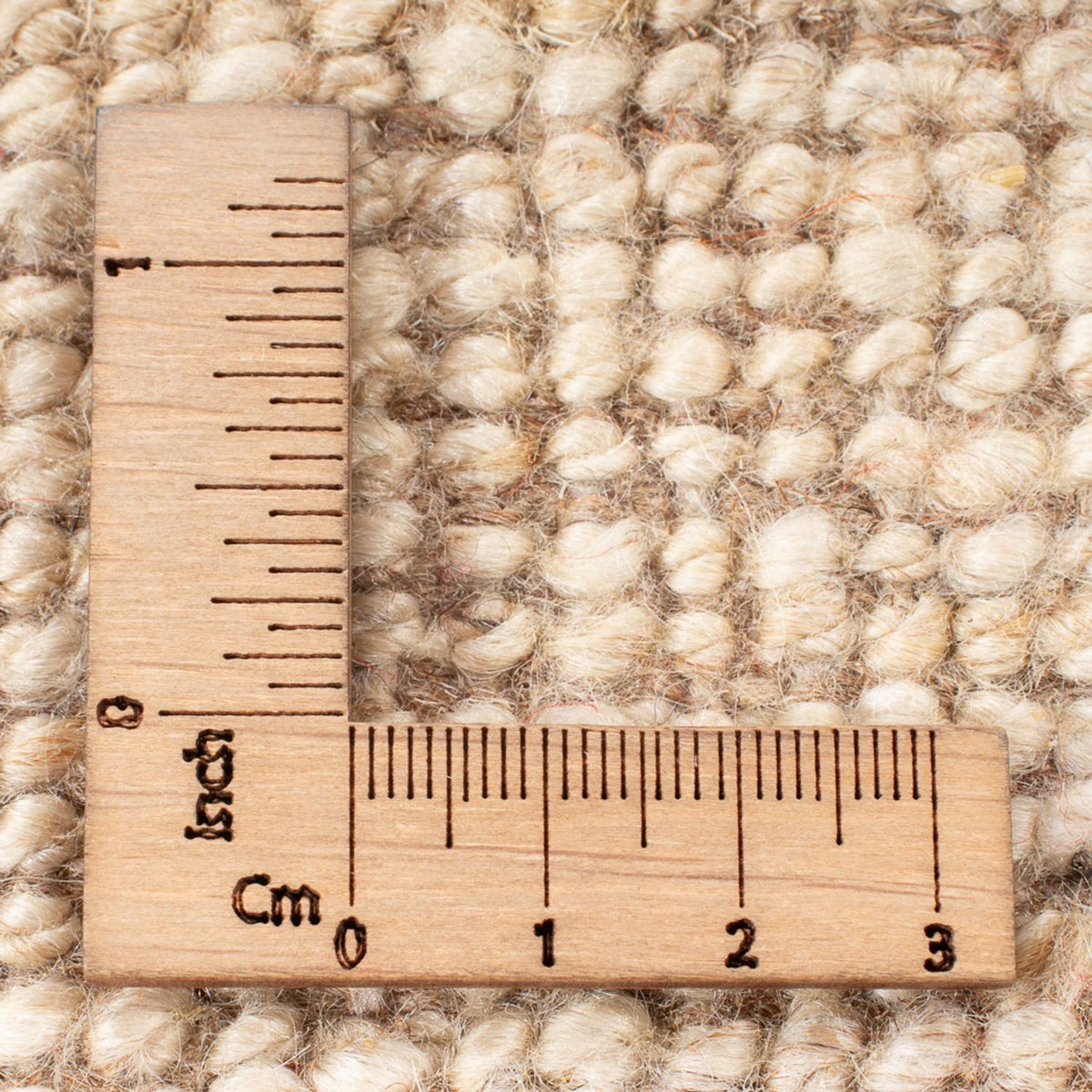 Gabbeh Teppich - Perser - 60 x 40 cm - hellbeige