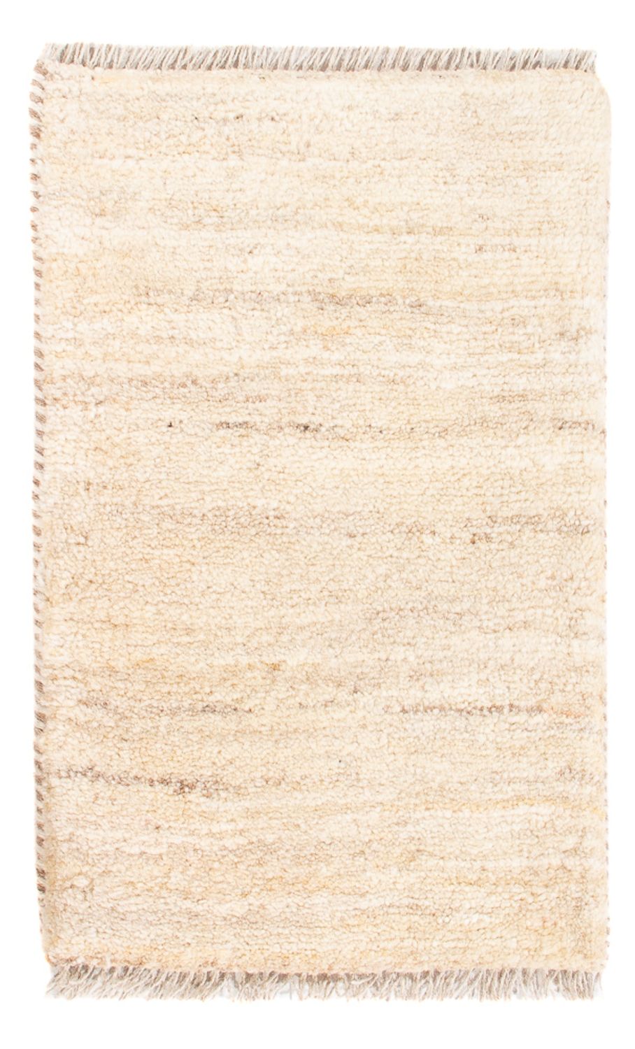Gabbeh Teppich - Perser - 60 x 40 cm - hellbeige