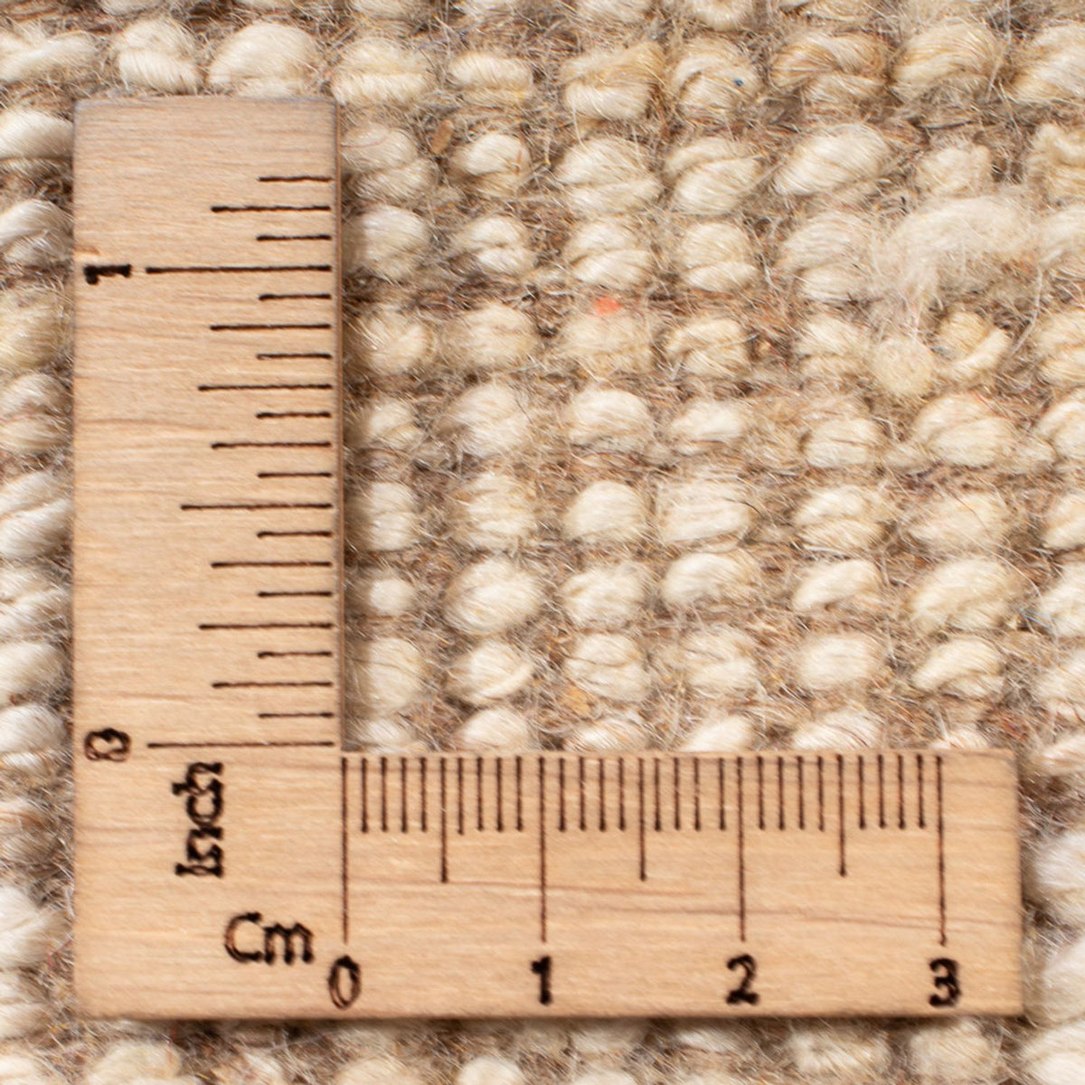 Gabbeh Teppich - Perser - 60 x 40 cm - hellbeige