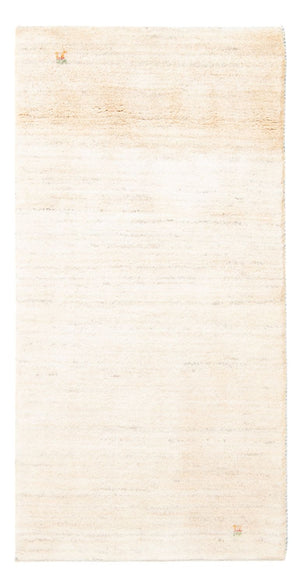 Gabbeh Teppich - Perser - 144 x 71 cm - naturweiß