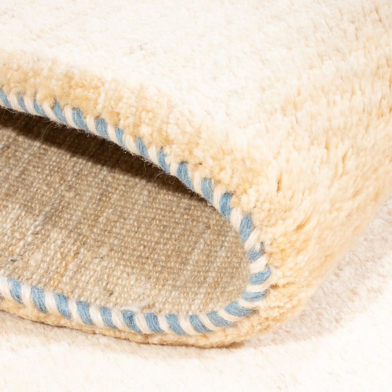 Gabbeh Teppich - Perser - 150 x 97 cm - naturweiß