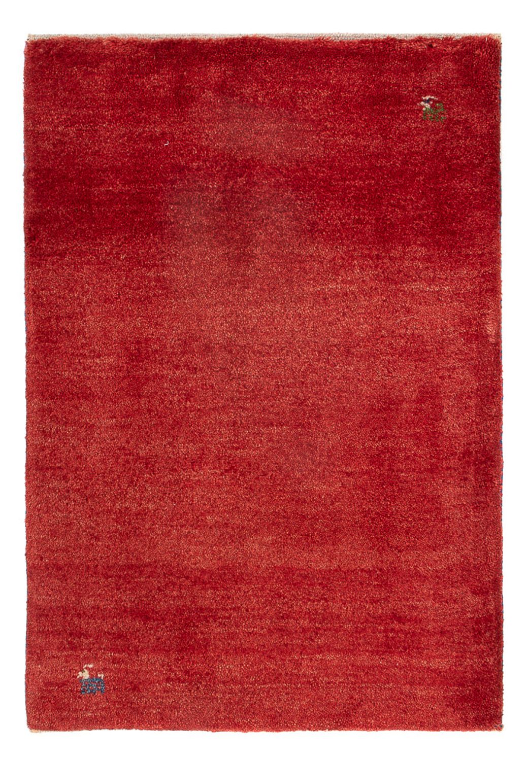 Gabbeh Teppich - Perser - 86 x 60 cm - rot