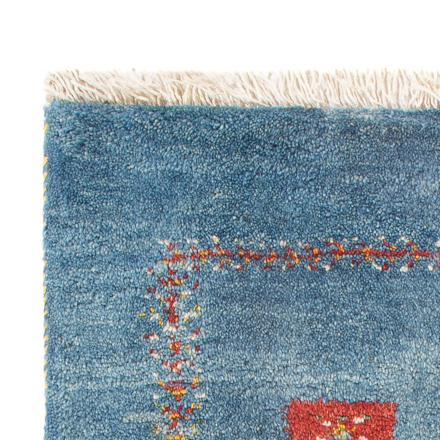 Gabbeh Persisch Teppich 87x59cm - Perserteppich Wollteppich