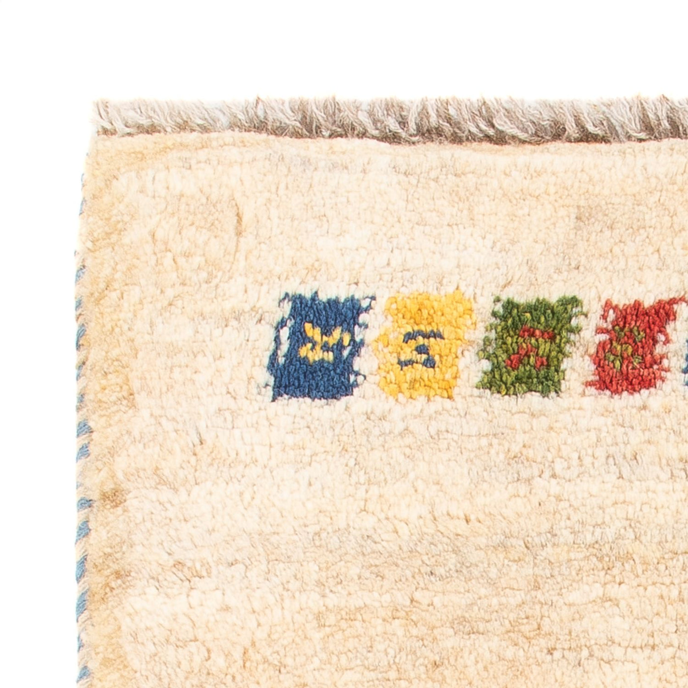 Gabbeh Persisch Teppich 60x40cm - Perserteppich Wollteppich