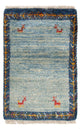 Gabbeh Persisch Teppich 60x40cm - Perserteppich Wollteppich