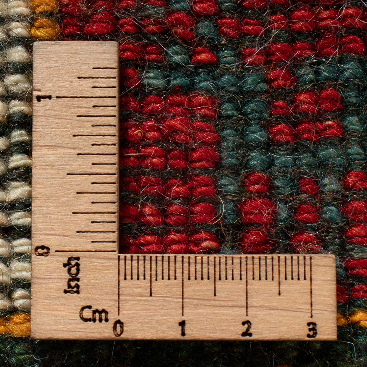 Gabbeh Teppich - Perser - 60 x 40 cm - mehrfarbig