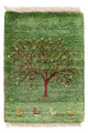 Gabbeh Persisch Teppich 60x40cm - Perserteppich Wollteppich