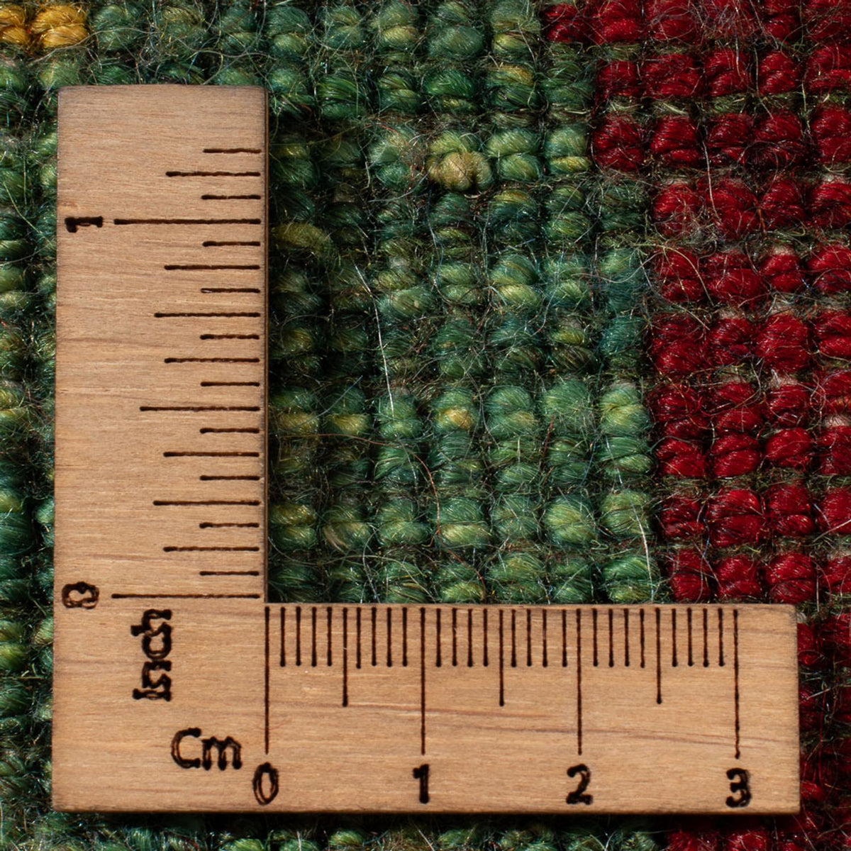 Gabbeh Teppich - Perser - 60 x 40 cm - mehrfarbig