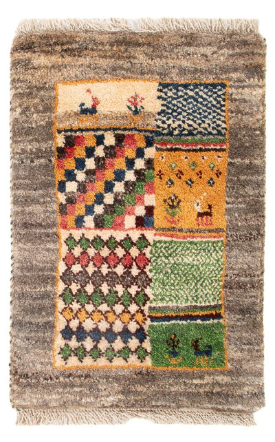 Gabbeh Persisch Teppich 40x60cm - Perserteppich Wollteppich