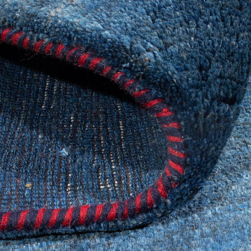 Gabbeh Teppich - Perser - 201 x 151 cm - blau