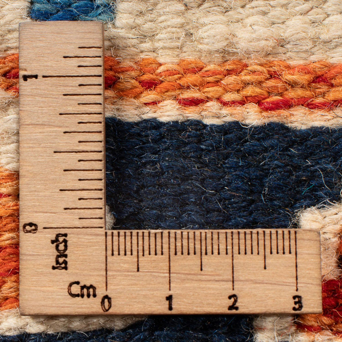 Kelim Teppich - Splash - 60 x 40 cm - mehrfarbig