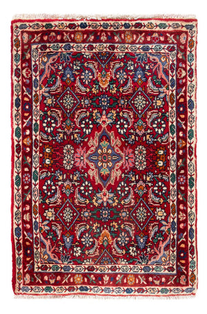 Perserteppich - Bidjar - 80 x 52 cm - bordeauxrot