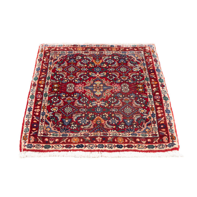 Perserteppich - Bidjar - 76 x 55 cm - bordeauxrot