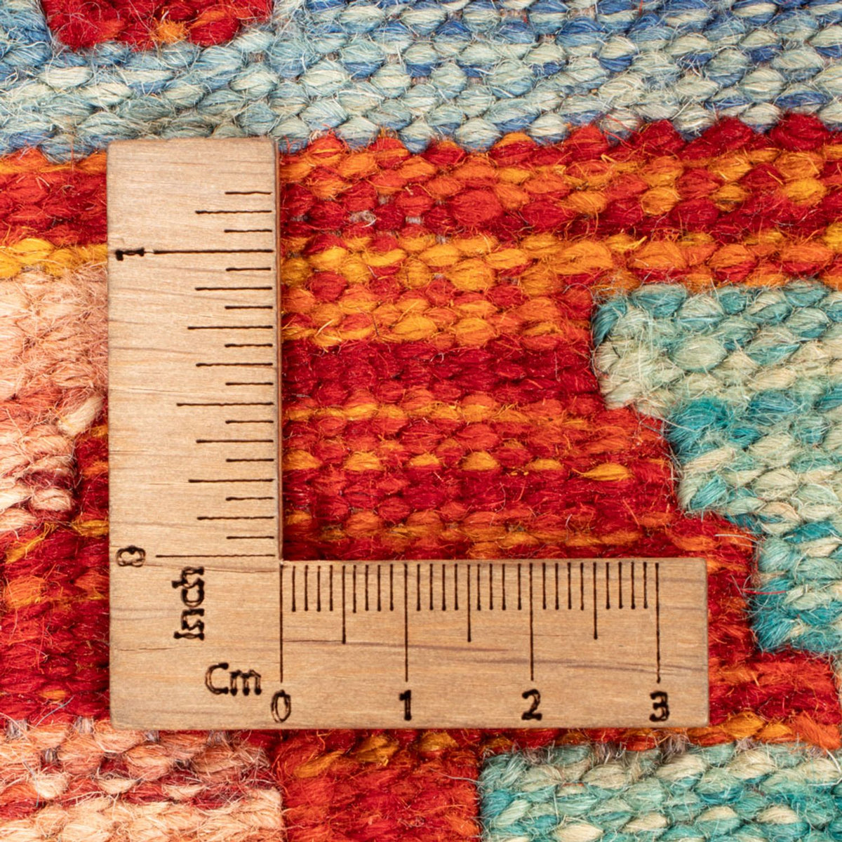 Kelim Teppich - Splash - 244 x 178 cm - mehrfarbig