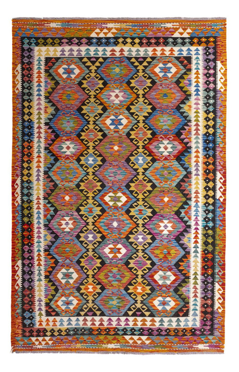 Kelim Teppich - Splash - 250 x 163 cm - mehrfarbig
