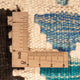 Kelim Teppich - Splash - 250 x 163 cm - mehrfarbig