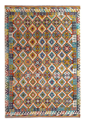 Kelim Teppich - Splash - 245 x 172 cm - mehrfarbig