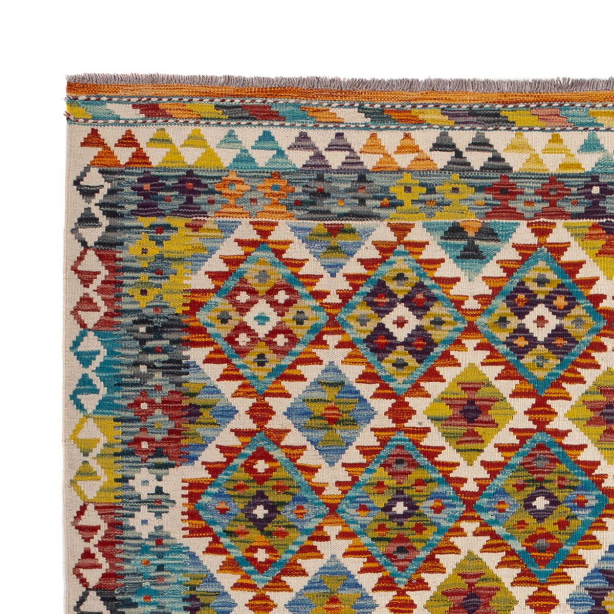 Kelim Teppich - Splash - 245 x 172 cm - mehrfarbig
